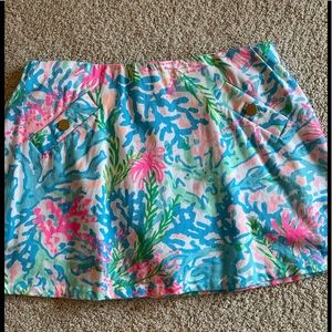 Lilly Pulitzer Madison Skort “Coral Bay”